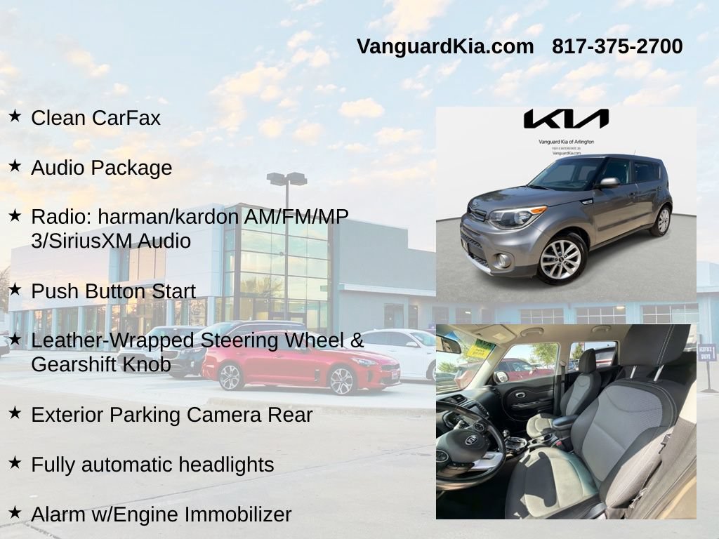 Used 2017 Kia Soul + w/ Audio Package FWD image 6