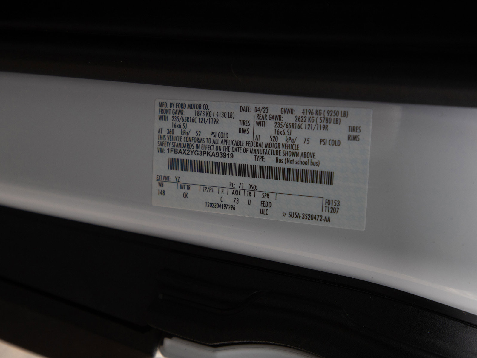 Used 2023 Ford Transit 350 XLT image 25