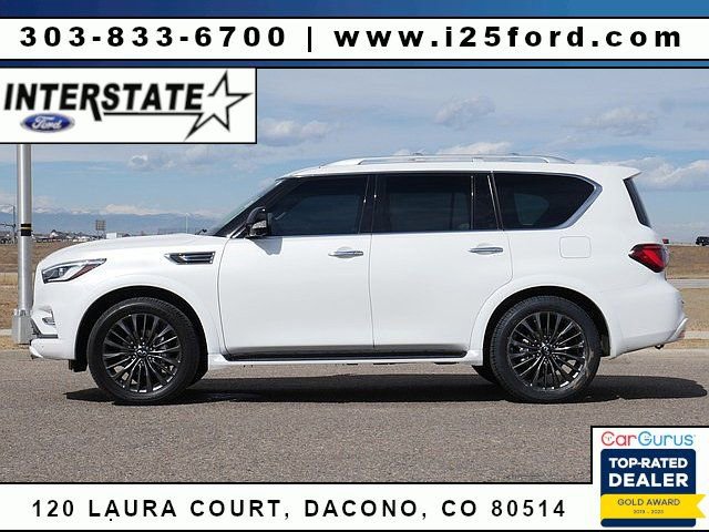 Used 2023 INFINITI QX80 Premium Select w/ Cargo Package AWD/4WD image 2