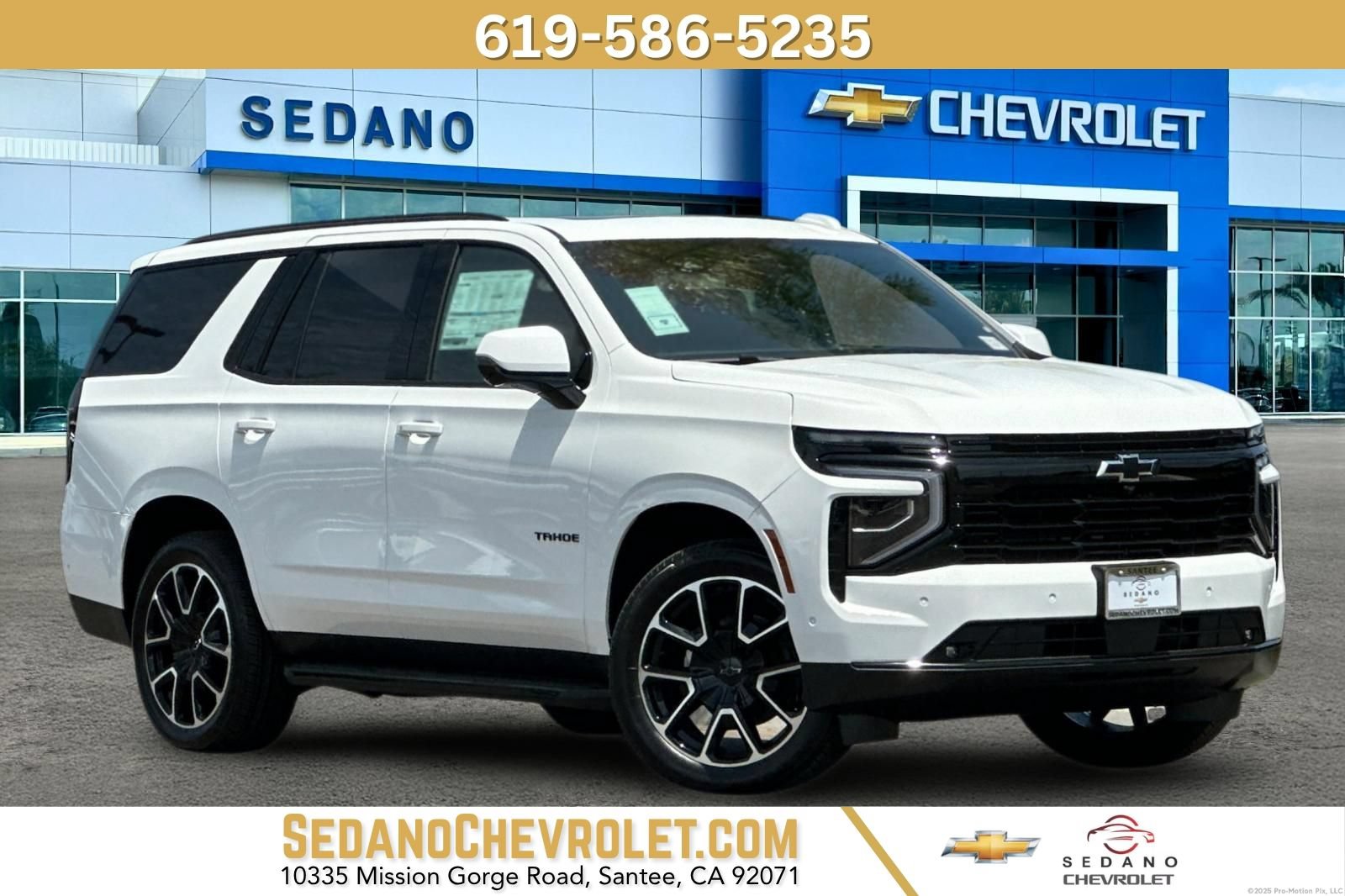 New 2026 Chevrolet Tahoe RST w/ RST Capability Package