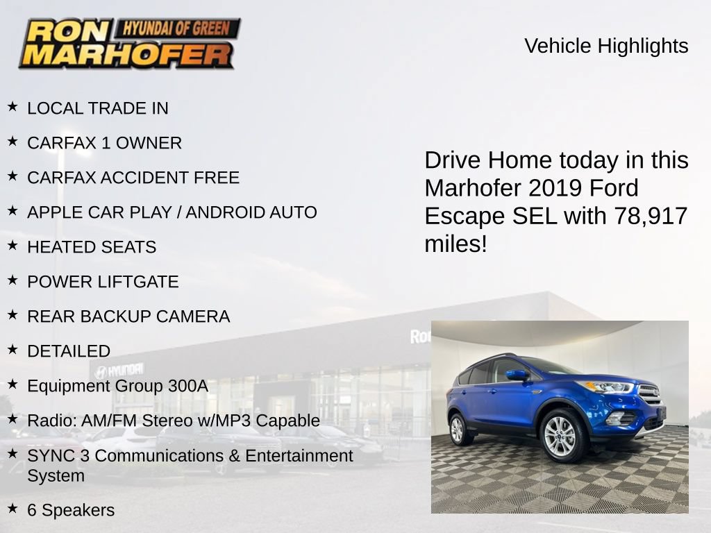 Used 2019 Ford Escape SEL AWD/4WD image 14
