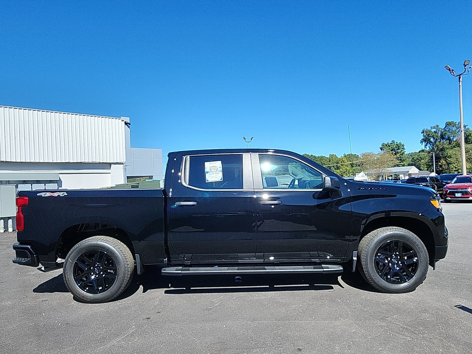 New 2026 Chevrolet Silverado 1500 Custom w/ LPO, Dark Essentials Package AWD/4WD image 6