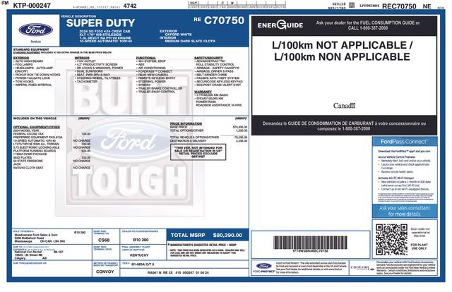 Certified 2024 Ford F350 XLT AWD/4WD image 34