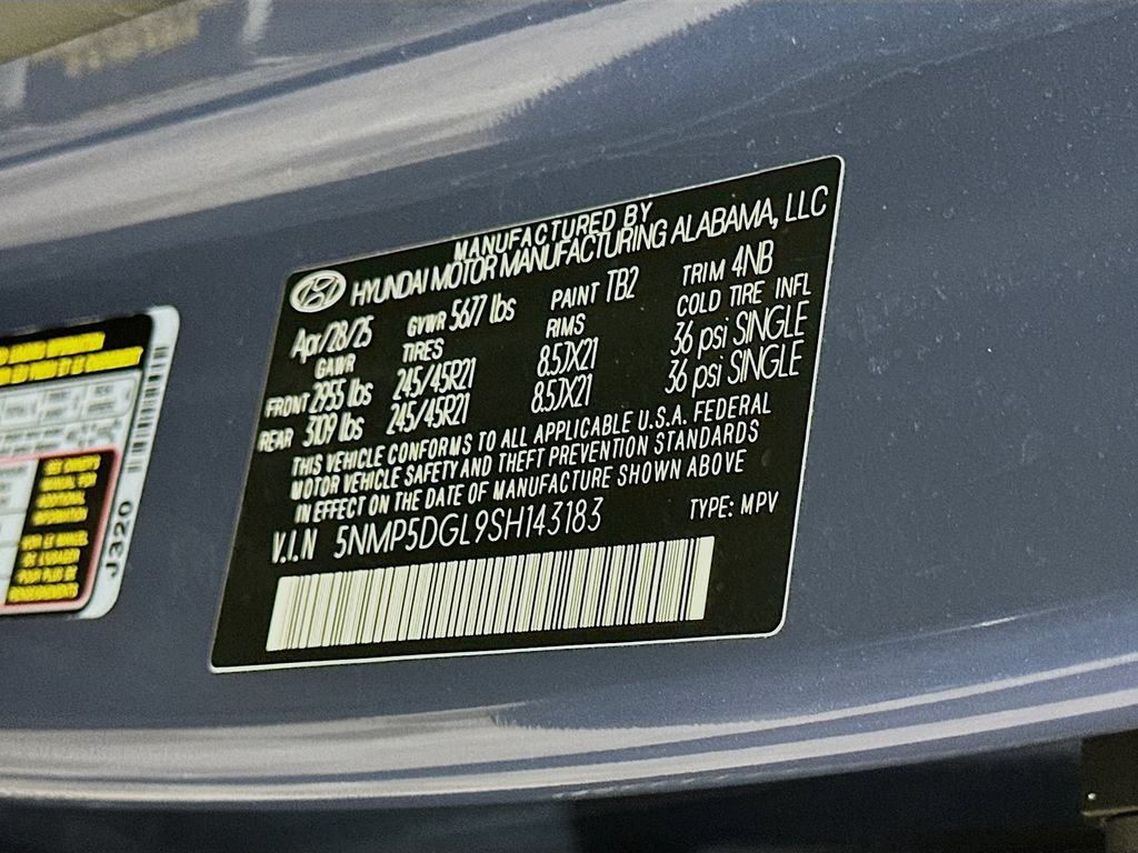 Certified 2025 Hyundai Santa Fe Calligraphy AWD/4WD image 34