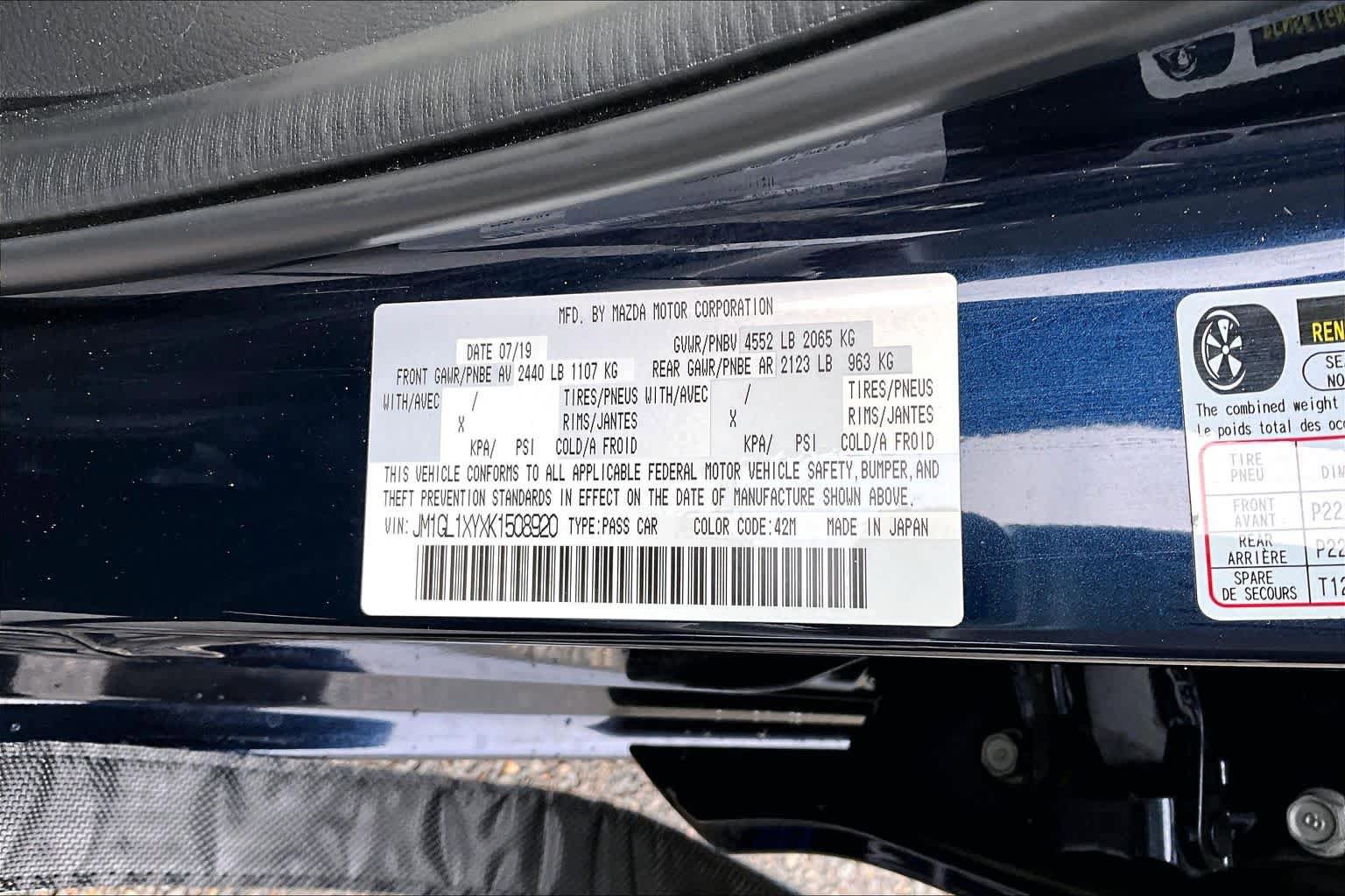 Used 2019 MAZDA MAZDA6 Signature FWD image 36