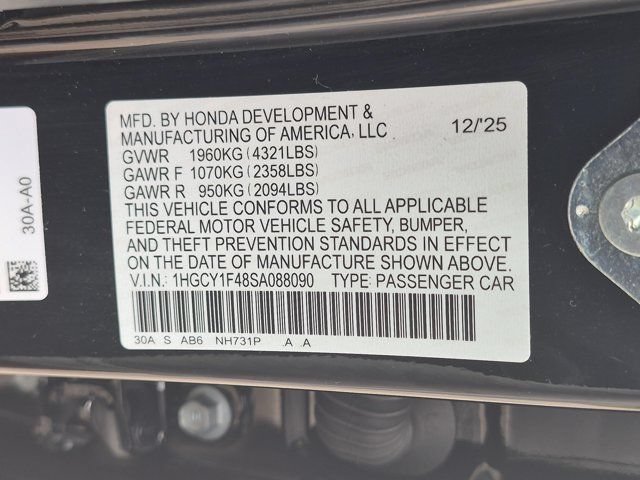 Used 2025 Honda Accord SE image 35
