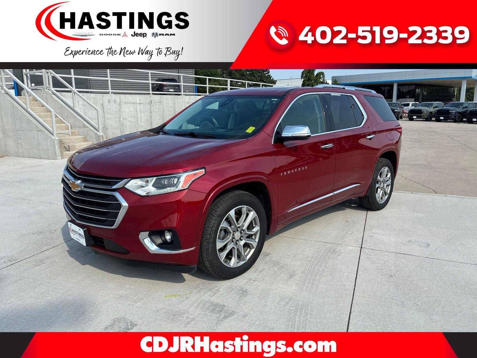 Used 2020 Chevrolet Traverse Premier AWD/4WD image 1