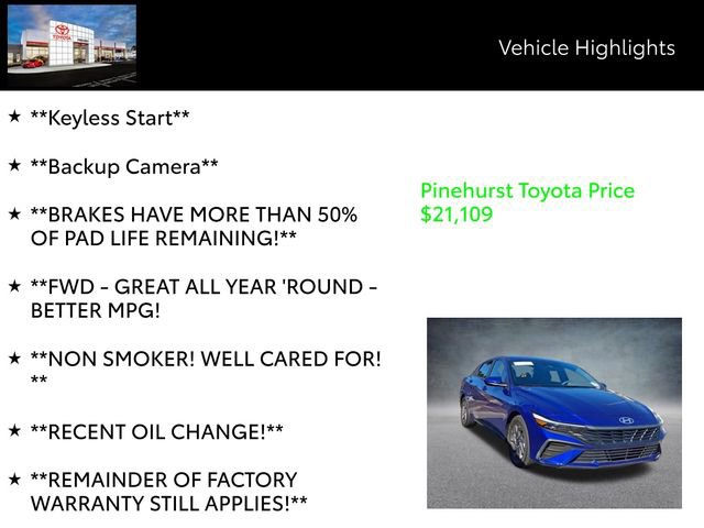 Used 2024 Hyundai Elantra SEL image 13