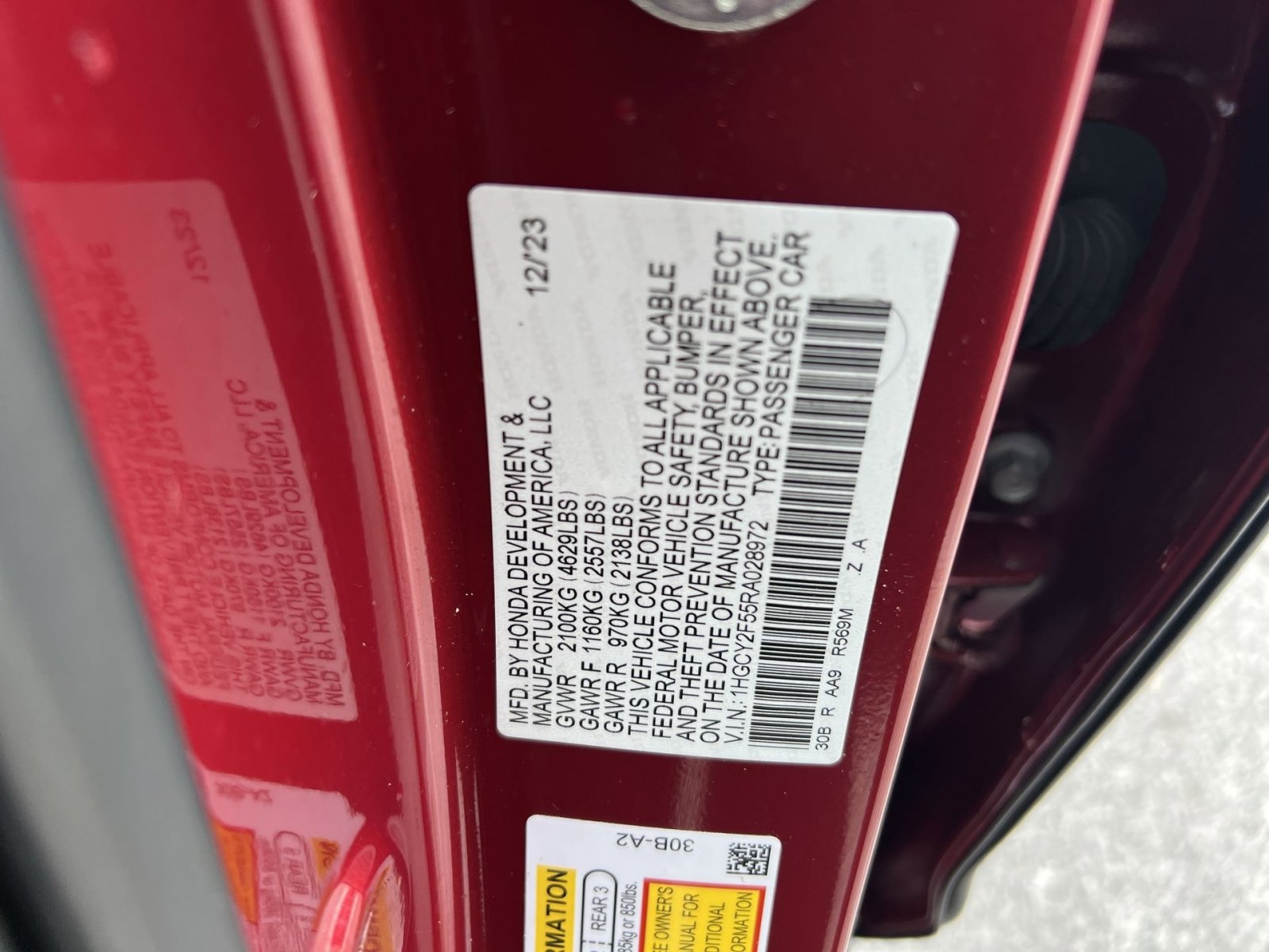 Used 2024 Honda Accord Sport image 28