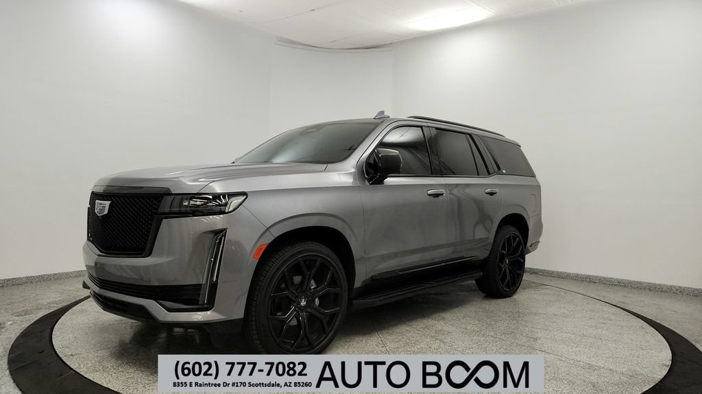 Used 2021 Cadillac Escalade Sport w/ LPO, ONYX Package AWD/4WD video 1