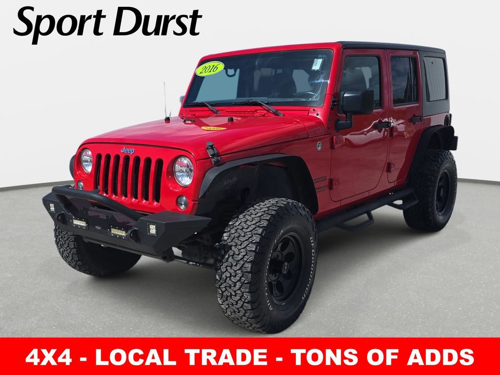 Used 2016 Jeep Wrangler Unlimited Sport w/ Connectivity Group