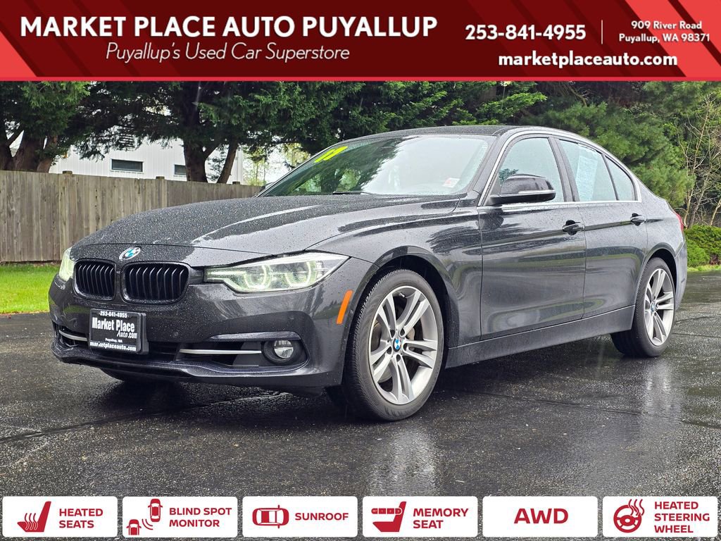 Used 2017 BMW 340i xDrive Sedan AWD/4WD image 1