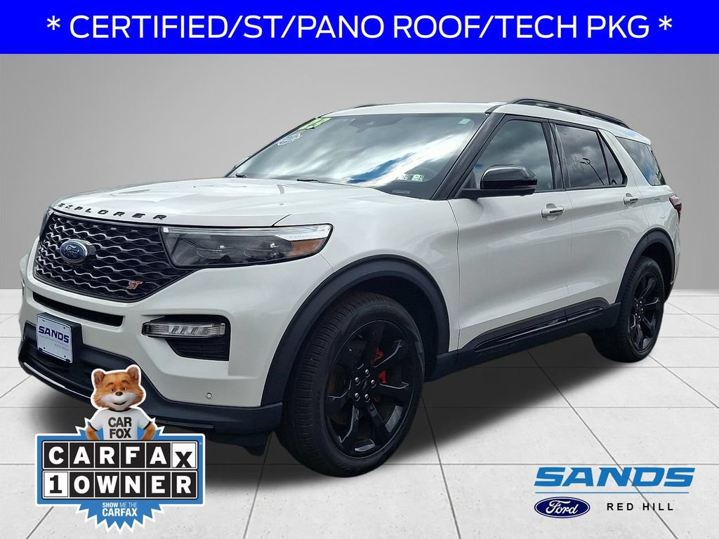 Certified 2023 Ford Explorer ST w/ Equipment Group 401A AWD/4WD 360° Tour