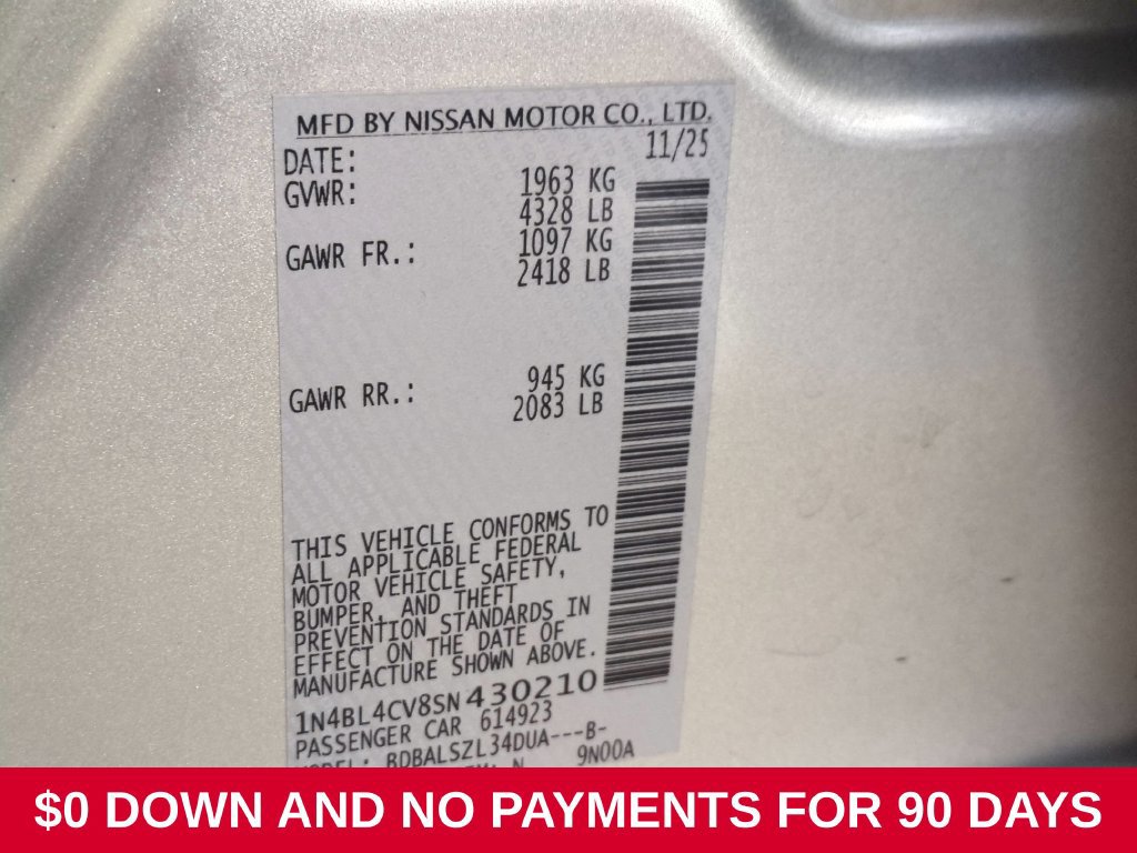Used 2025 Nissan Altima 2.5 SR FWD image 33