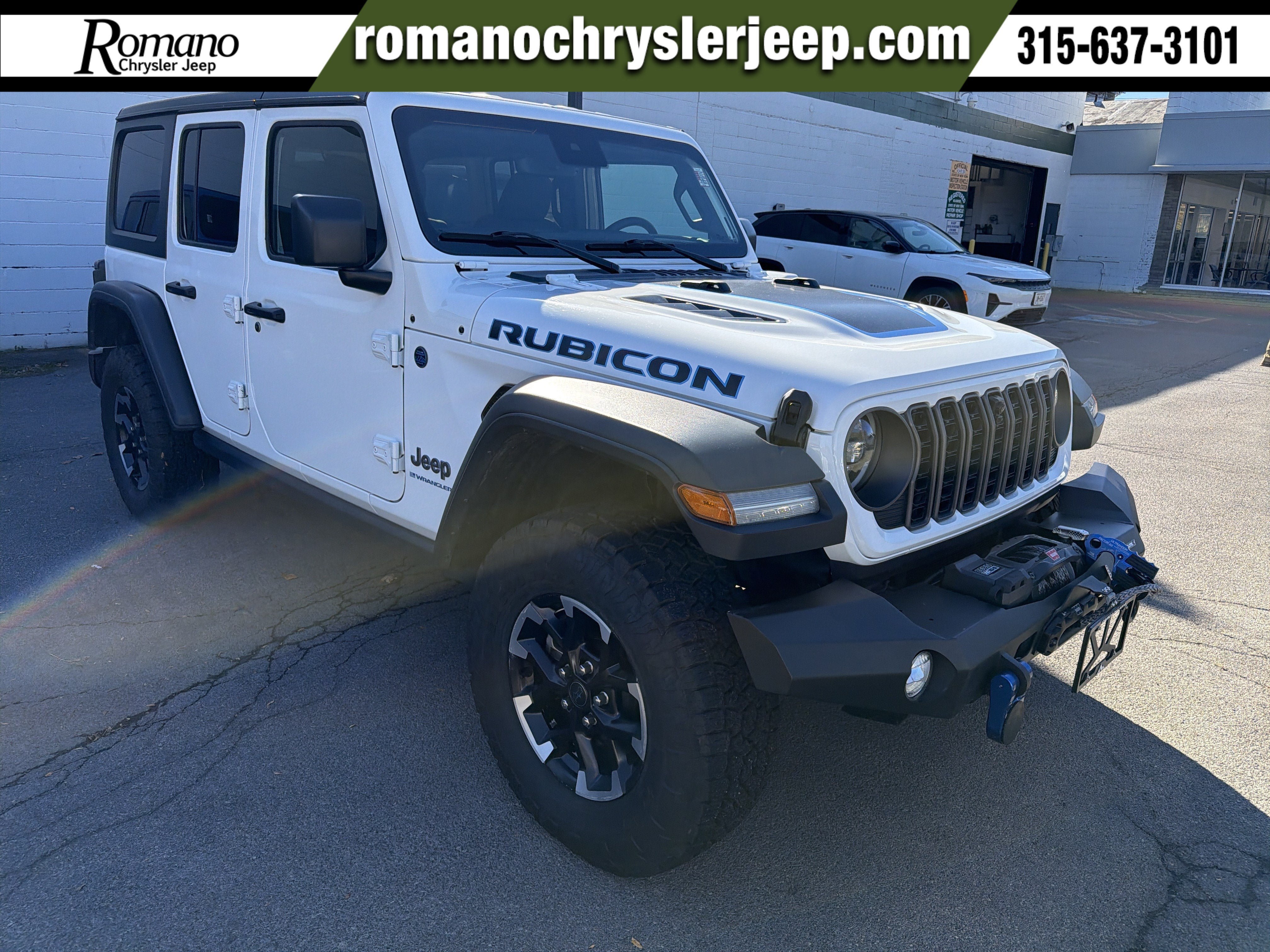 Used 2024 Jeep Wrangler Unlimited Rubicon 4xe w/ Technology Group AWD/4WD image 1