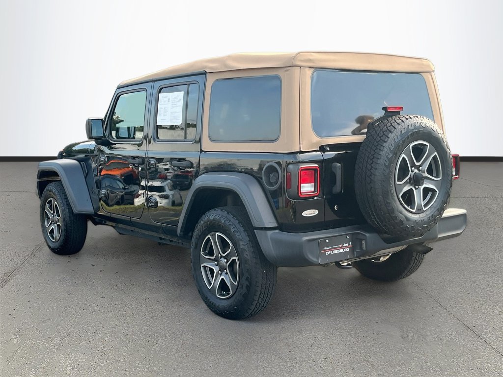 Certified 2020 Jeep Wrangler Unlimited Sport AWD/4WD image 5