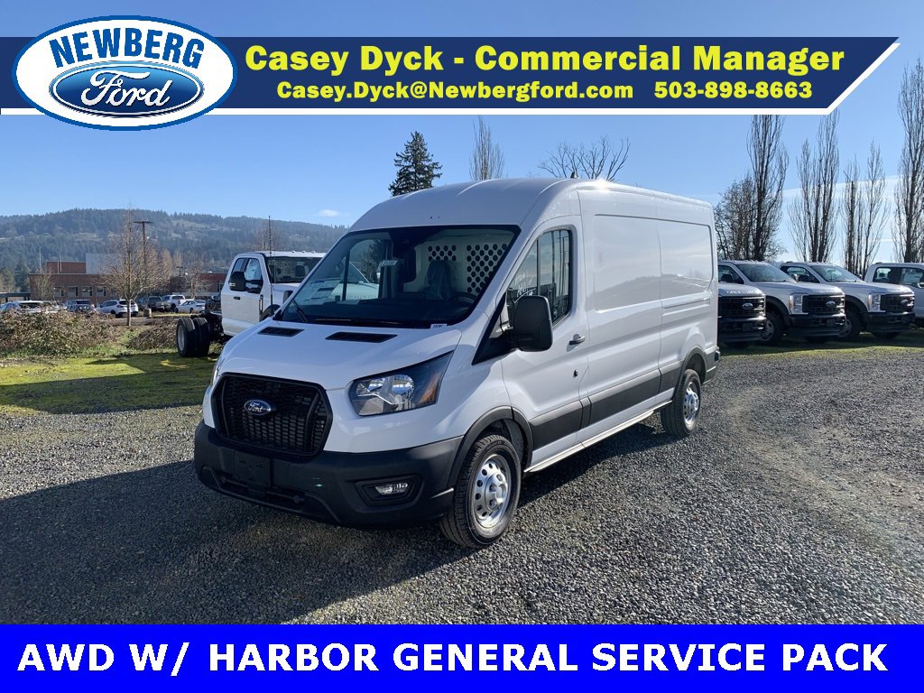 New 2024 Ford Transit 250 148 Medium Roof Extended AWD w/ Load Area Protection Package image 3