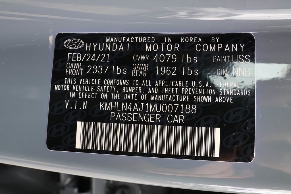 Certified 2021 Hyundai Elantra Limited w/ Cargo Package image 44