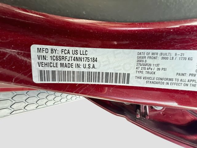 Used 2022 RAM 1500 Laramie AWD/4WD image 40