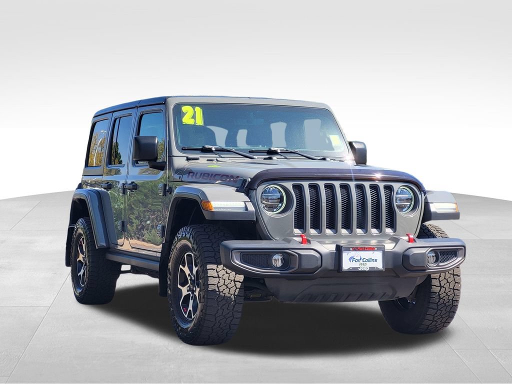 Used 2021 Jeep Wrangler Unlimited Rubicon AWD/4WD image 3