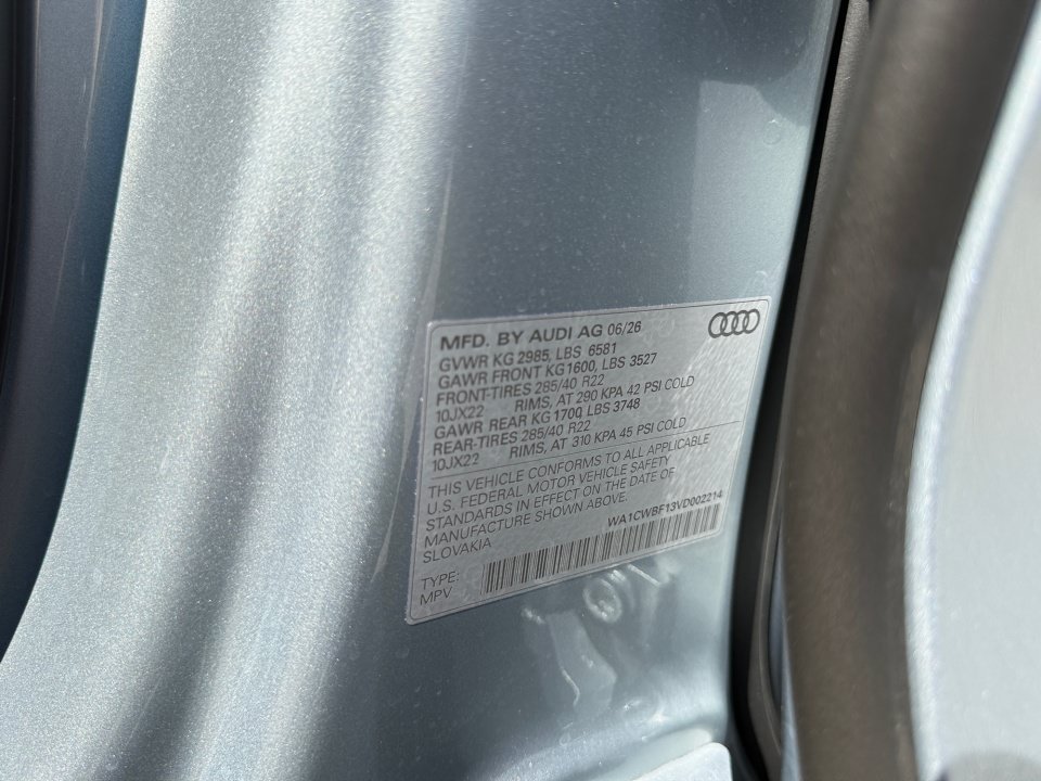 New 2027 Audi SQ8 Prestige AWD/4WD image 35