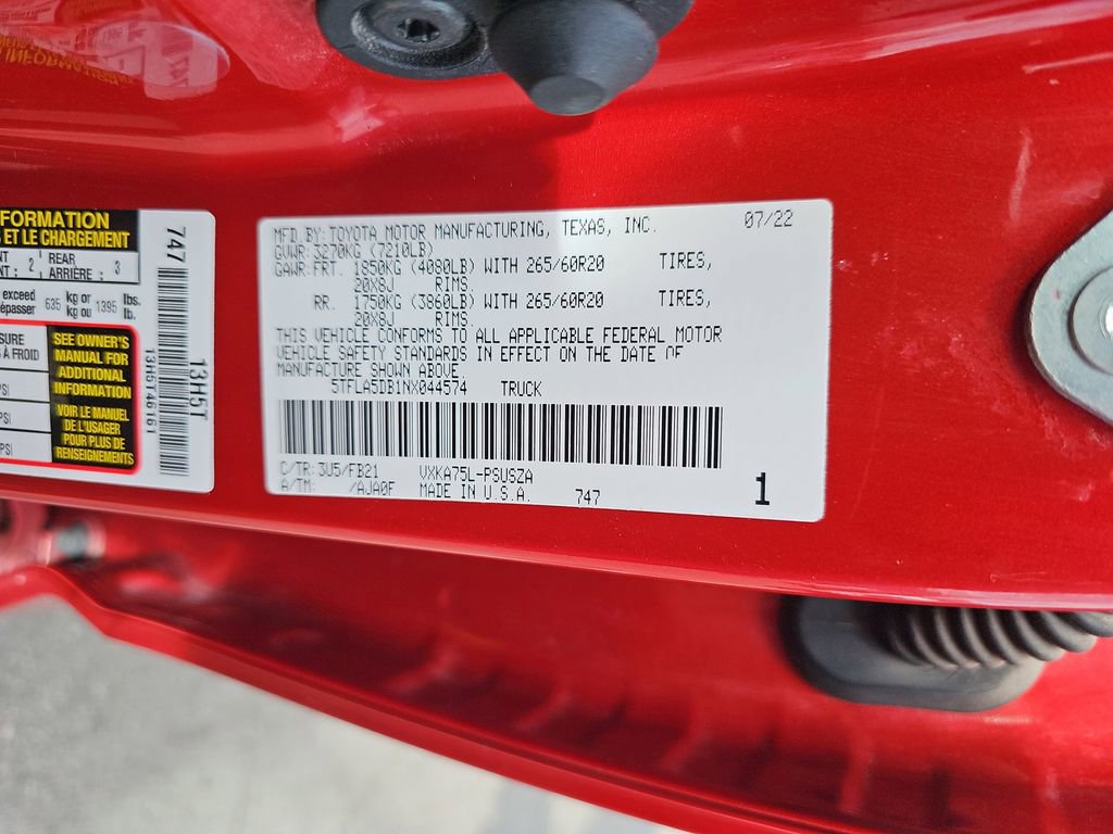 Used 2022 Toyota Tundra SR5 w/ TRD Sport Package image 36