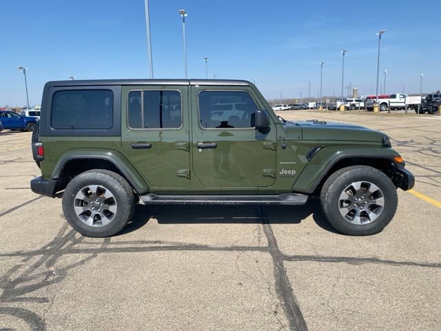 Used 2021 Jeep Wrangler Unlimited Sahara w/ Uconnect 4C Nav & Sound Group image 2