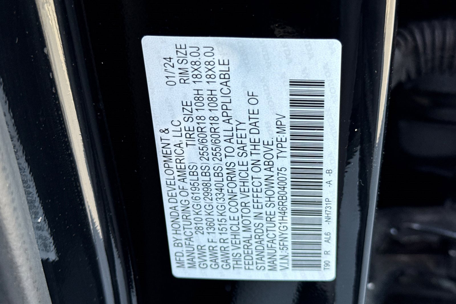 Used 2024 Honda Pilot EX-L image 54