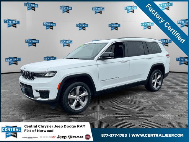 Certified 2022 Jeep Grand Cherokee L Limited w/ Luxury Tech Group II