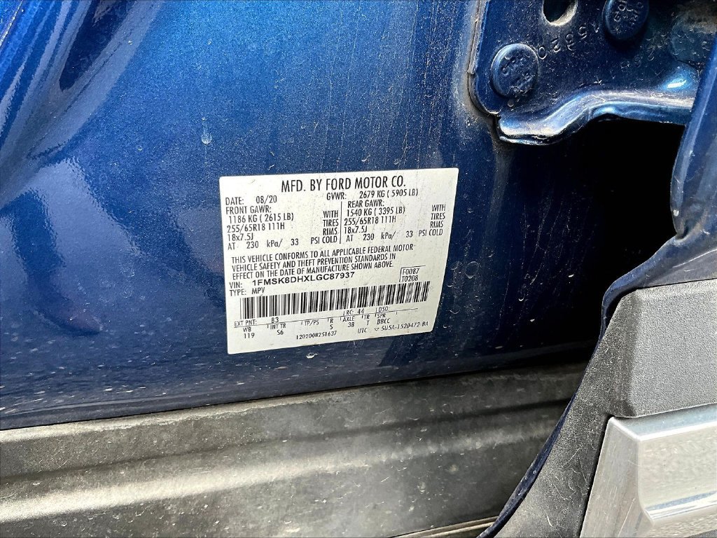 Used 2020 Ford Explorer XLT w/ Equipment Group 202A AWD/4WD image 9