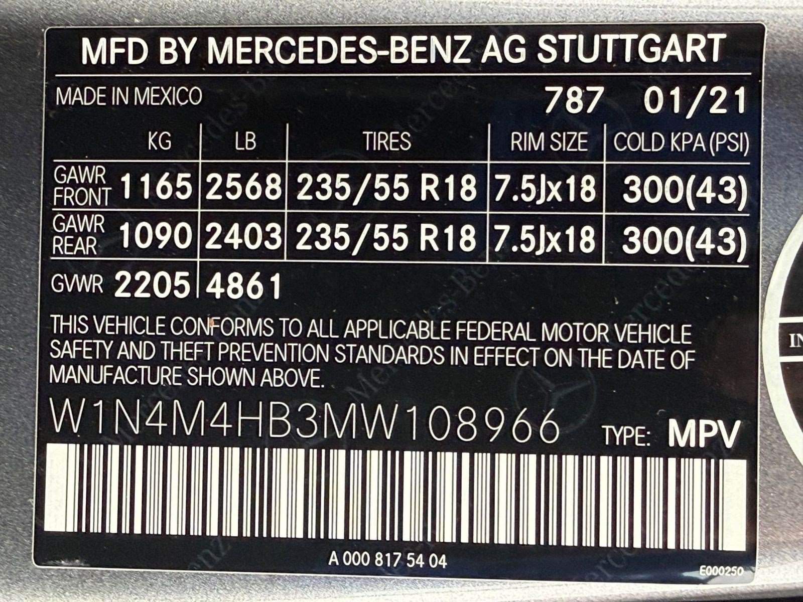 Used 2021 Mercedes-Benz GLB 250 4MATIC image 19