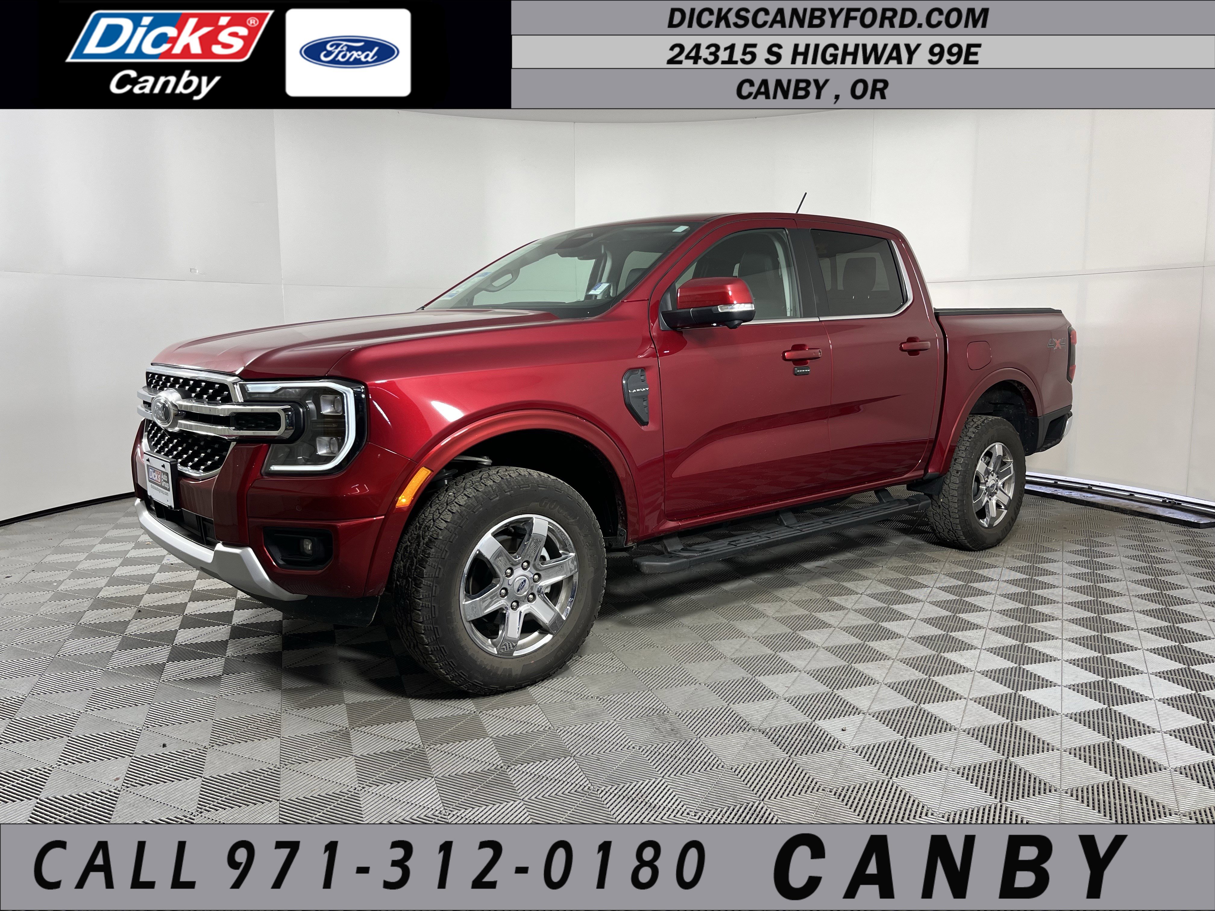 Used 2025 Ford Ranger Lariat w/ Chrome Accent Package image 1
