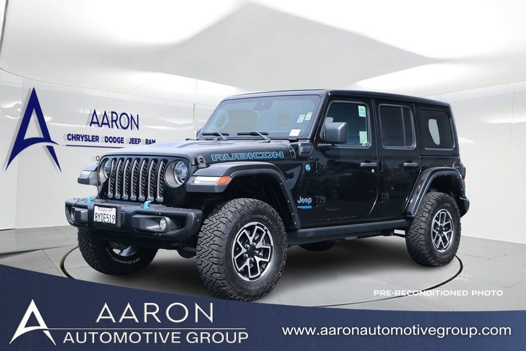 Used 2021 Jeep Wrangler Unlimited Rubicon 4xe w/ Steel Bumper Group