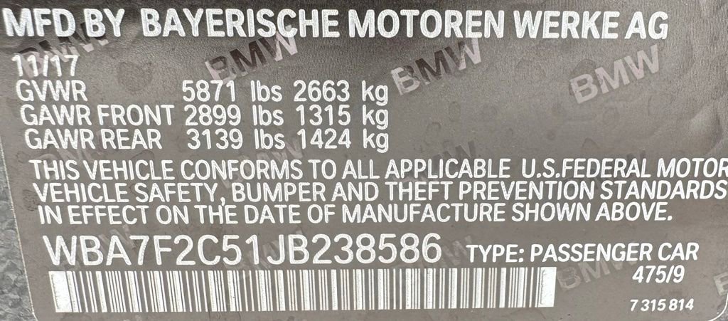 Used 2018 BMW 750i xDrive AWD/4WD image 46