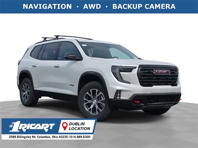 New 2025 GMC Acadia AT4 w/ Super Cruise Package