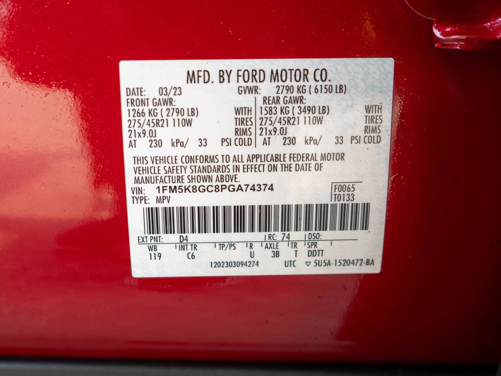 Used 2023 Ford Explorer ST w/ Equipment Group 401A AWD/4WD image 41