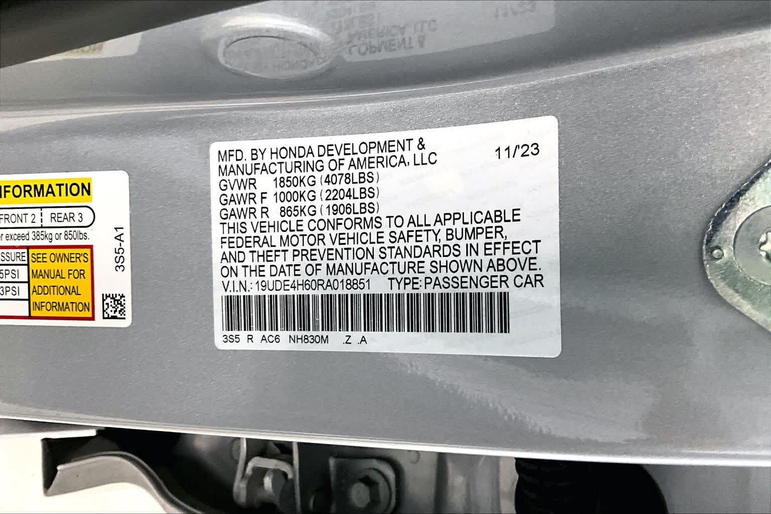 Used 2024 Acura Integra A-Spec FWD image 19