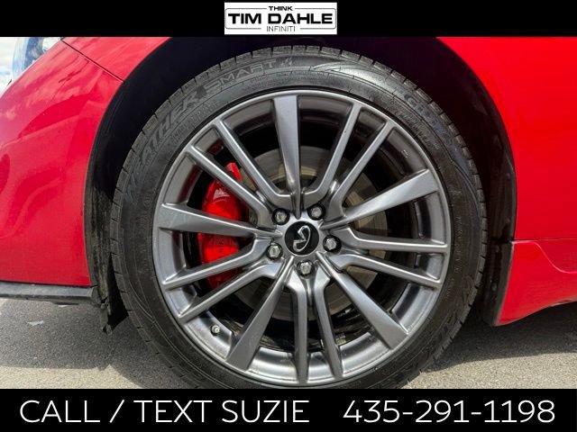 Certified 2023 INFINITI Q50 Red Sport 400 w/ Cargo Package AWD/4WD image 10
