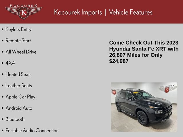 Used 2023 Hyundai Santa Fe XRT image 28