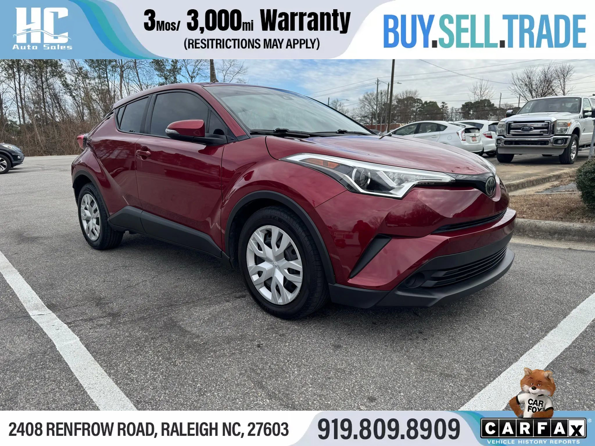 Used 2019 Toyota C-HR LE image 7