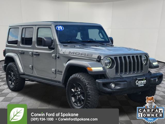 Used 2019 Jeep Wrangler Unlimited Sahara w/ Quick Order Package 24M Moab