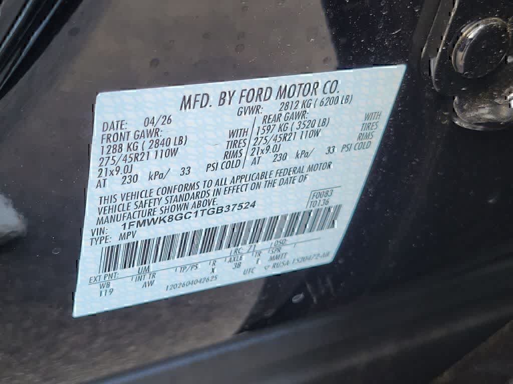 New 2026 Ford Explorer ST w/ Sun And Sound Package AWD/4WD image 18