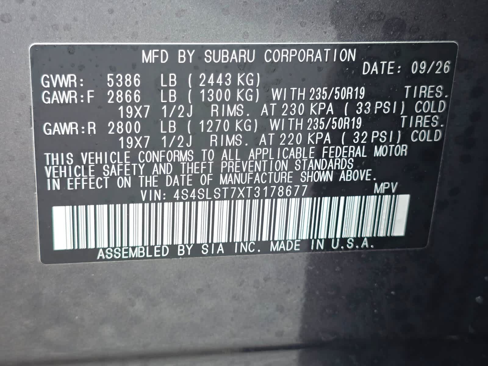 New 2026 Subaru Forester Touring AWD/4WD image 31