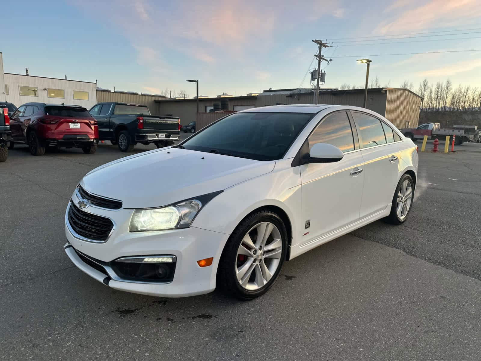 Used 2015 Chevrolet Cruze LTZ w/ Sun, Sound and Sport Package image 3