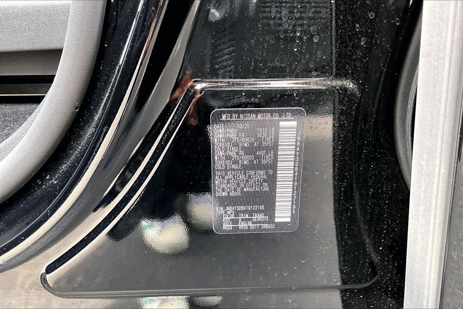 New 2026 Nissan Armada PRO-4X AWD/4WD image 19