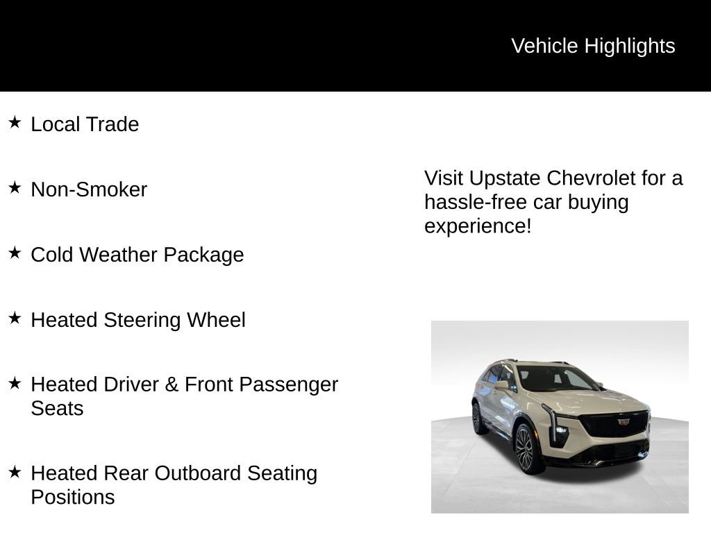 Used 2024 Cadillac XT4 Sport w/ Cold Weather Package image 9