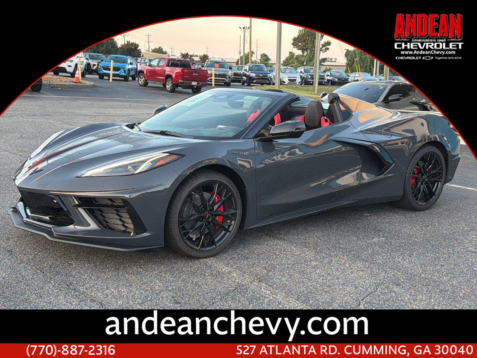 New 2027 Chevrolet Corvette Stingray Convertible w/ Stealth Interior Trim Package RWD image 1