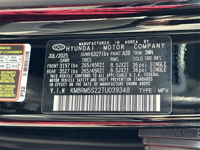 New 2026 Hyundai Palisade Calligraphy image 28