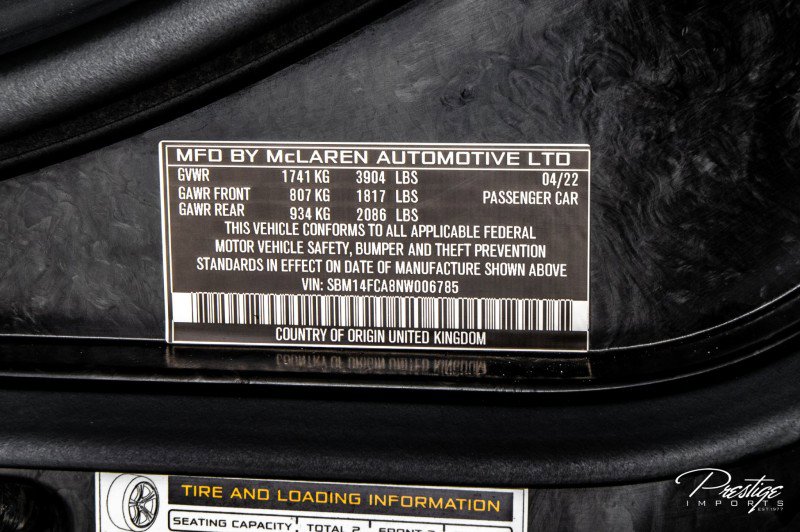 Used 2022 McLaren 720S Spider image 61