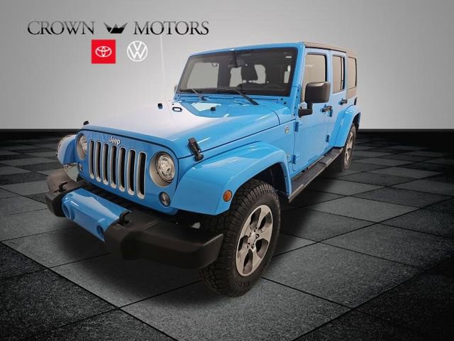 Used 2017 Jeep Wrangler Unlimited Sahara w/ Connectivity Group AWD/4WD image 3